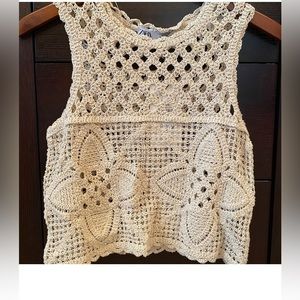 Zara Crochet Top